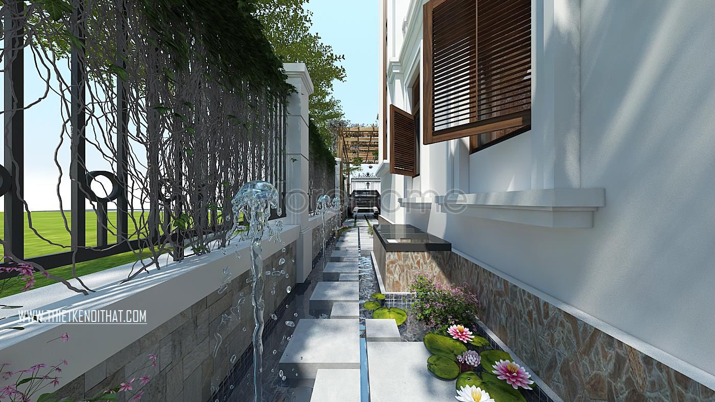 Thiết kế nội thất biệt thự Vinhomes GreenBay HL30 